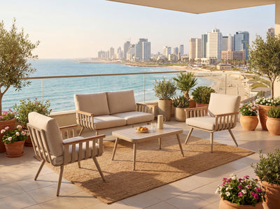 מערכות ישיבה לגינה ולמרפסת